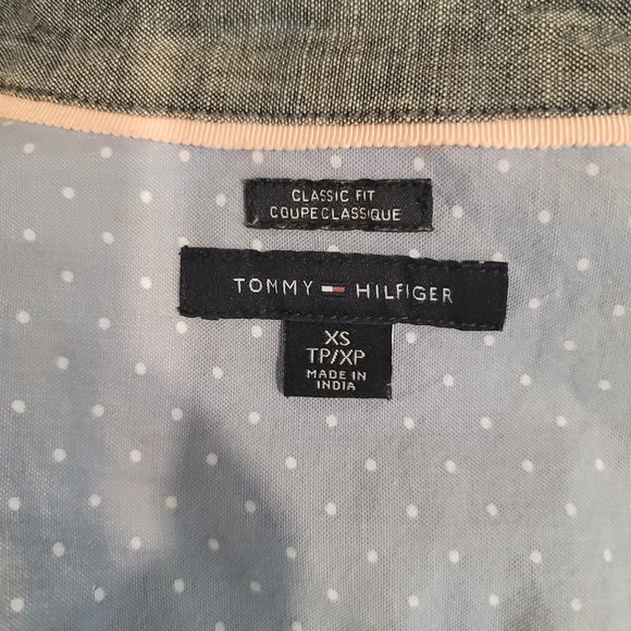 Tommy Hilfiger polka dot shirt dress XS - Picture 5 of 6